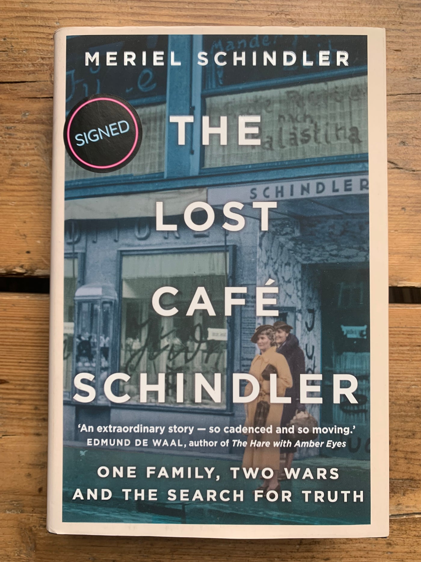 The Lost Cafe Schindler - SIGNED