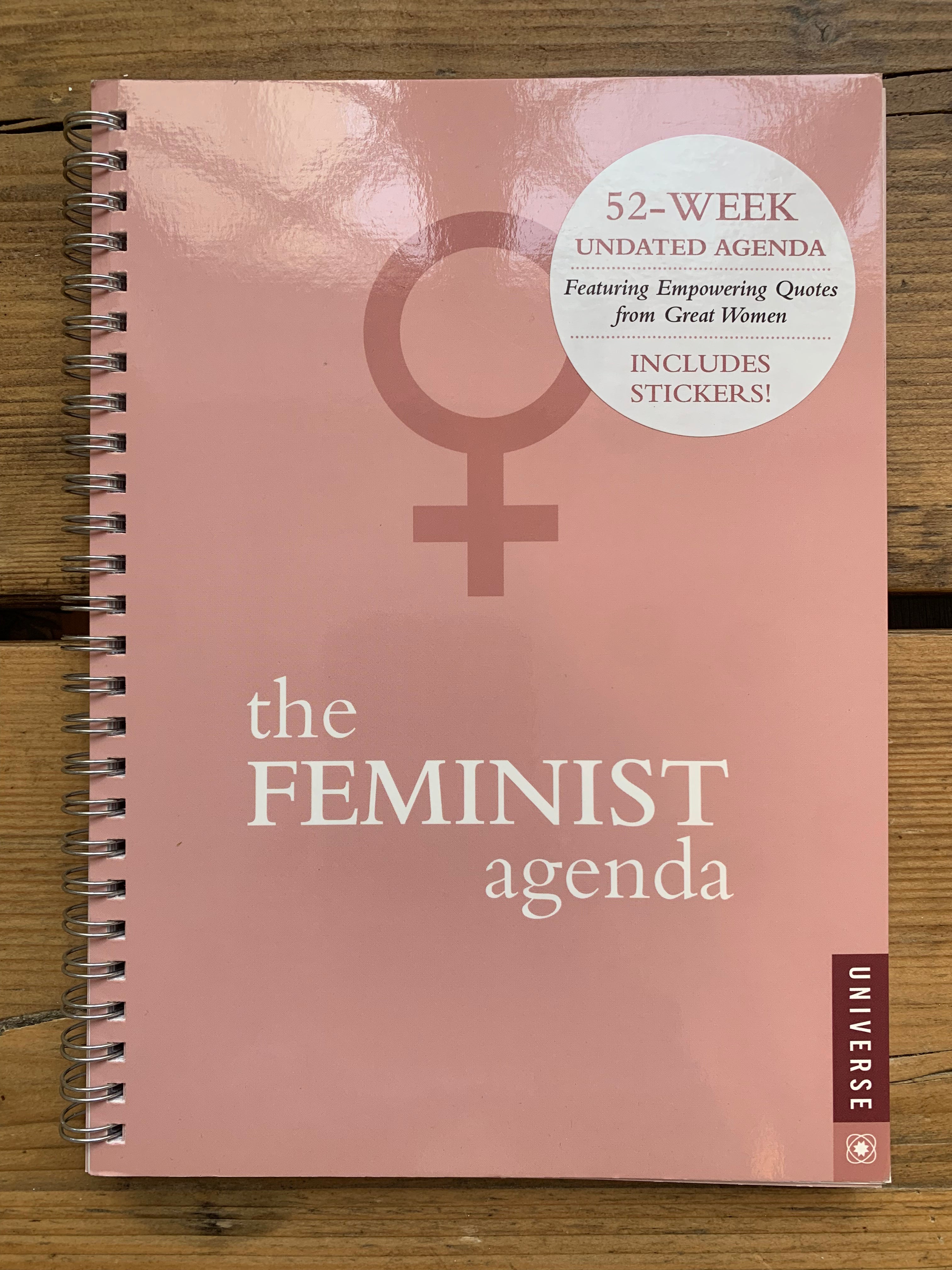 The Feminist Agenda Undated Calendar The Feminist