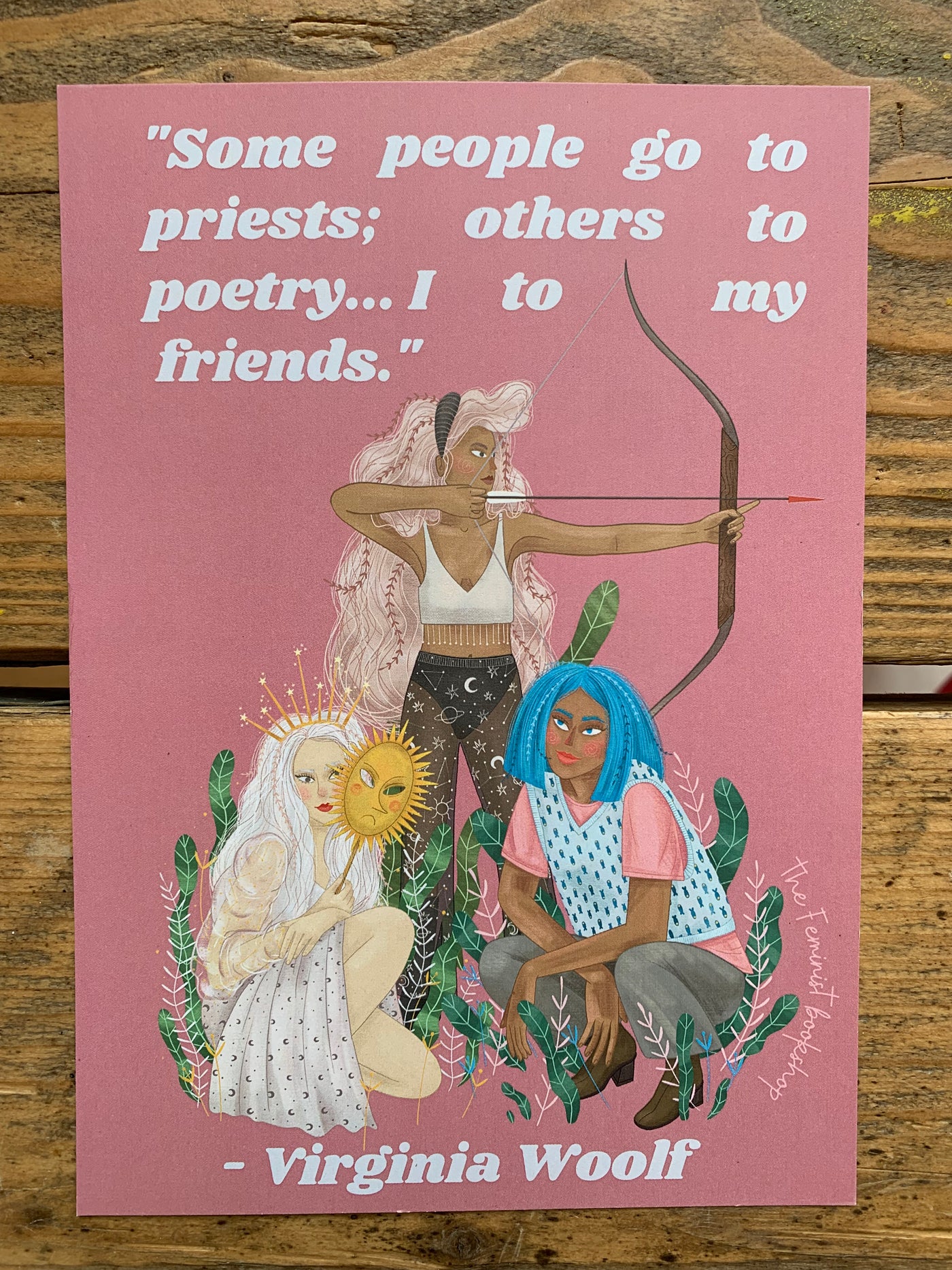 Some People Go to Priests Print