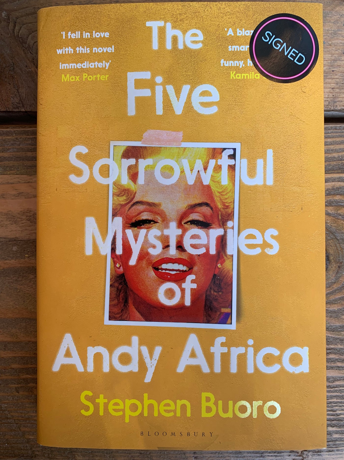 The Five Sorrowful Mysteries of Andy Africa - SIGNED