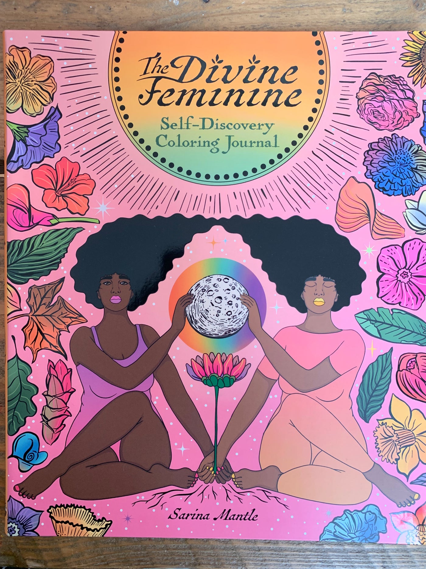 The Divine Feminine Self-discovery Colouring Journal